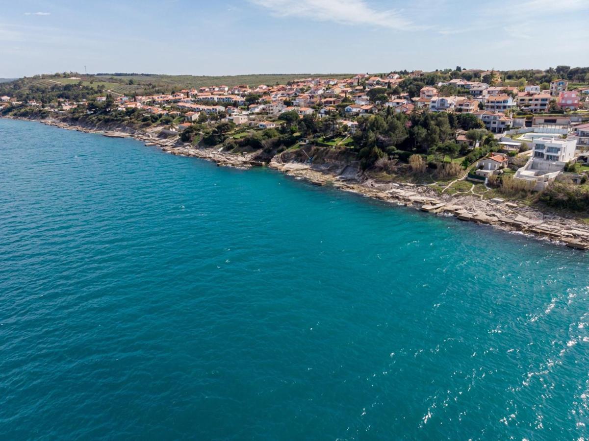 Villa Milena With Pool And Sea View Crveni Vrh Dış mekan fotoğraf
