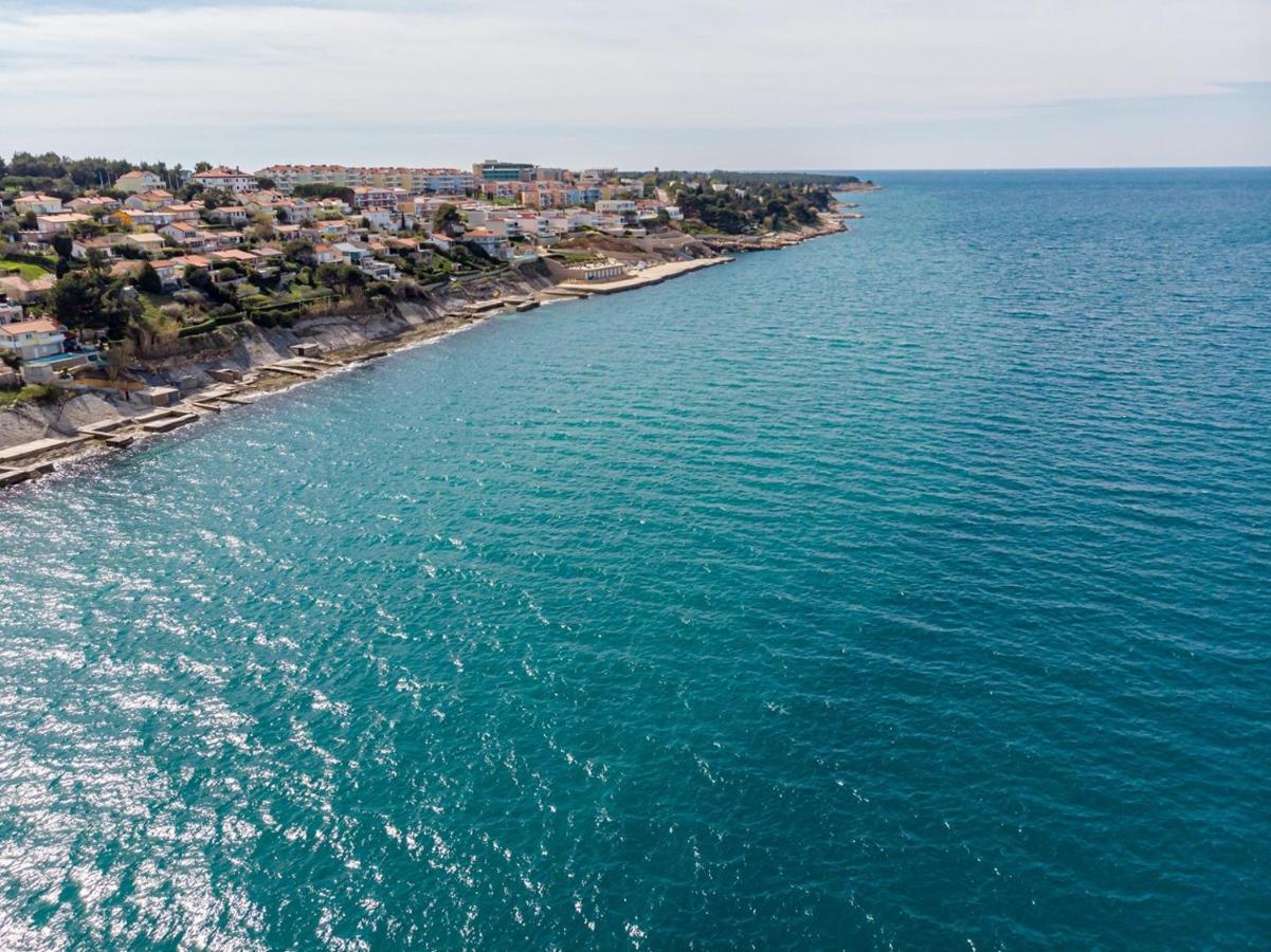 Villa Milena With Pool And Sea View Crveni Vrh Dış mekan fotoğraf