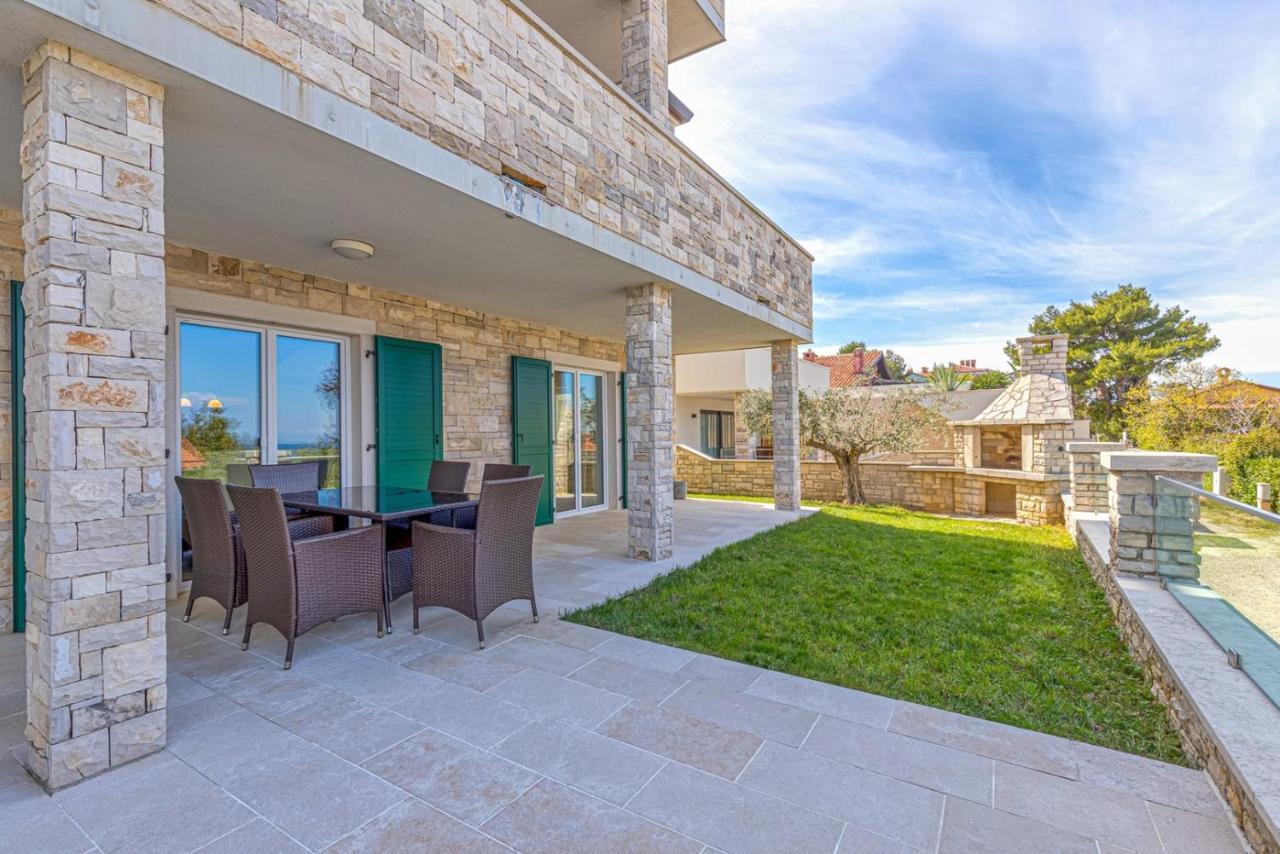 Villa Milena With Pool And Sea View Crveni Vrh Dış mekan fotoğraf